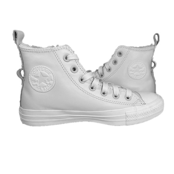 Converse Shoes - Converse Chuck Taylor All Star Lined Leather Cozy Latest Fashion